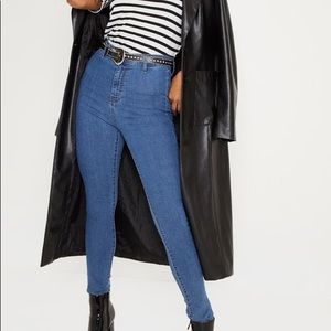 Pretty little thing high waisted jeans